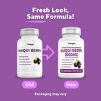Maqui Berry 1000mg - Suplemento en Cápsulas Veganas - Sin Gluten y No OGM - 120 Cápsulas