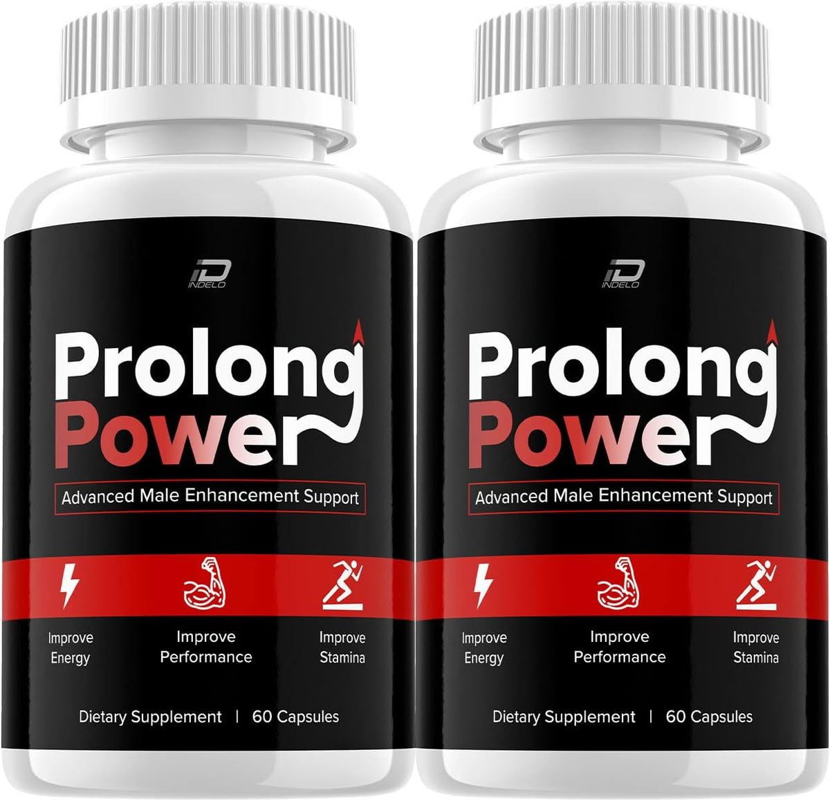 Prolong Power Pills, Suplemento para Hombres, Fórmula Natural, 120 Cápsulas (2 Envases) – Image 1