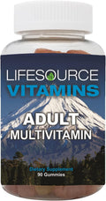 LifeSource Vitamins Multivitamínico Adultos en Gomitas - 90 Gomitas (45 Días)