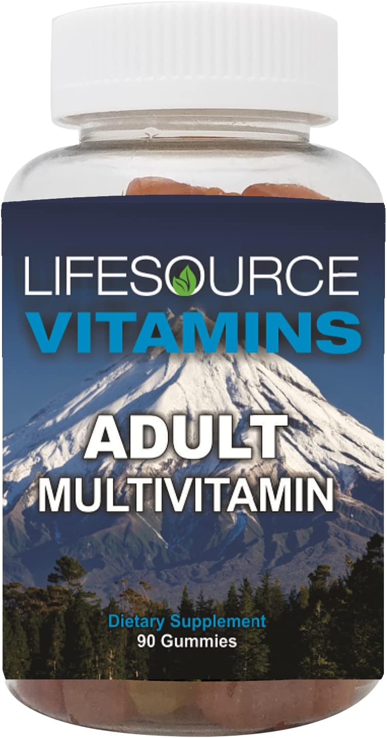 LifeSource Vitamins Multivitamínico Adultos en Gomitas - 90 Gomitas (45 Días)