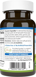 Carlson - Tocomin SupraBio, Broad Spectrum Tocotrienol Complex, Non-GMO, 120 Soft Gels