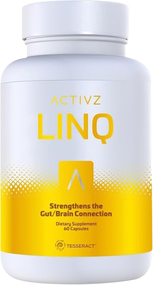 ACTIVZ LINQ - Fórmula Epigenética Avanzada para Función Cerebral, Salud Intestinal, Piel Radiante y Apoyo Inmunológico - 60 Cápsulas