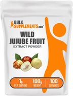 BulkSupplements.com Extracto de Azufaifo Silvestre en Polvo - 500g