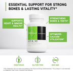 DAVINCI Labs ADK 10 - Combinación de Vitaminas A, D3 y K2 (MK-7) - 90 Cápsulas - Vegetariano, Sin Gluten, Sin Soja