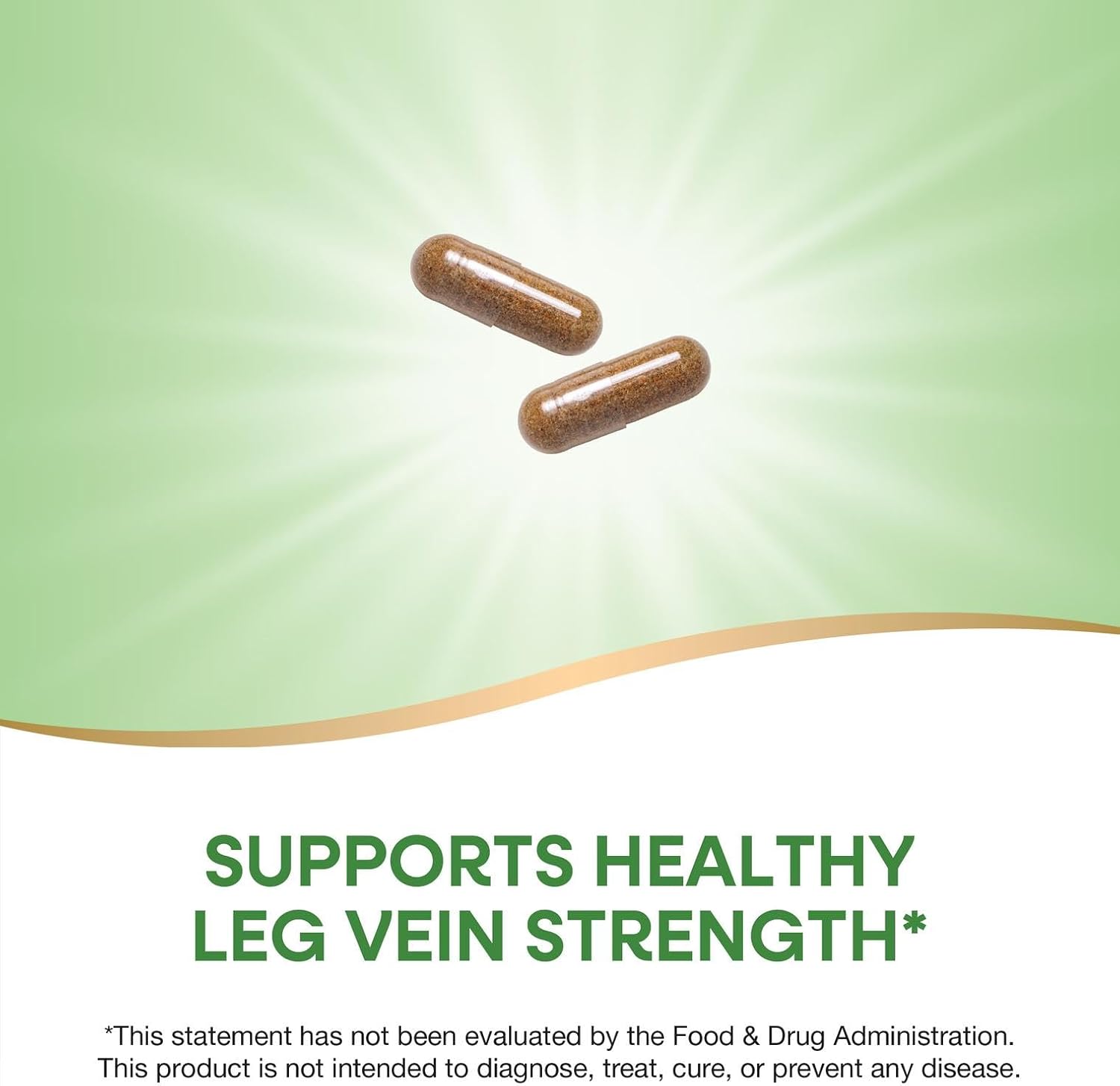 Nature's Way Leg Veins Premium Blend - 120 Cápsulas (60 Dosis)
