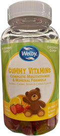 Gominolas Multivitamínicas Infantiles, Fórmula Completa de Vitaminas y Minerales, Sabores Naturales Cereza, Baya y Cítricos, 190 Gominolas, Sin Gluten