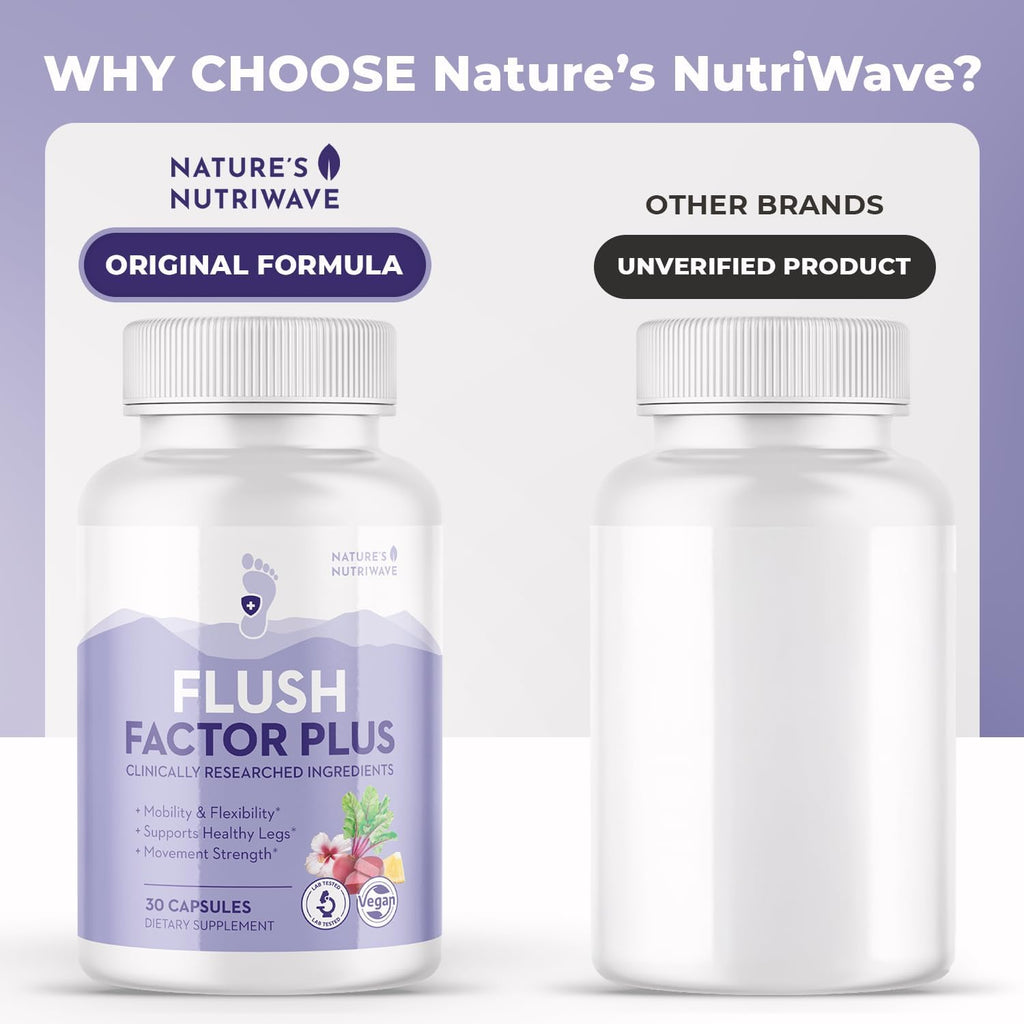 Flush Factor Plus Fórmula Original - 30 cápsulas