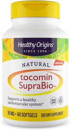 Healthy Origins Tocomin SupraBio Tocotrienoles 50 mg - 60 Cápsulas Blandas