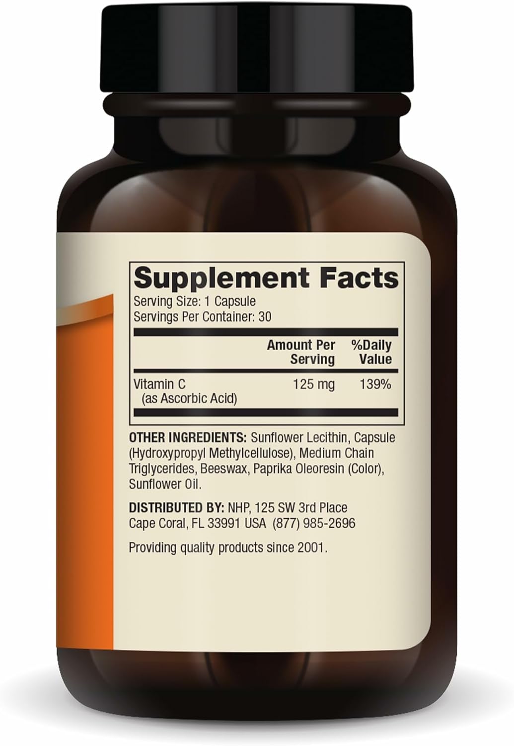 Vitamina C Liposomal para Niños - Dr. Mercola - 125 mg - 30 Cápsulas