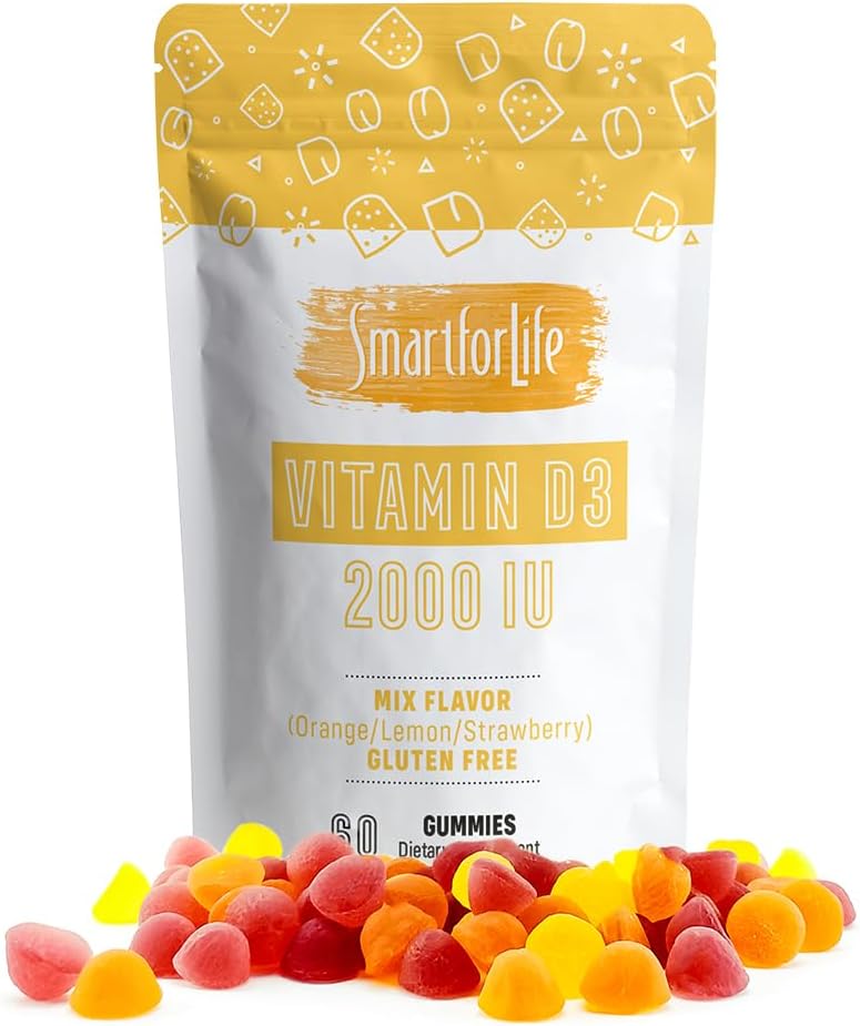 Smart for Life Vitamin D3 Gummies 2000 IU - 60 Gominolas