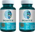 NEURIVA Plus Cápsulas para el Apoyo Cognitivo con Fosfatidilserina y Vitaminas B6 y B12 (60 cápsulas)