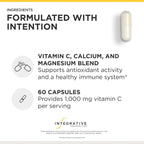 Vitamina C Tamponada 1000 mg con Magnesio y Calcio - 60 Cápsulas (Pack de 2)