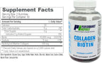PERFORMANCE INSPIRED Nutrition Collagen + Biotin Gummies – Hydrolyzed Marine Collagen – Supports Hair, Skin & Nails – Raspberry Flavor – 60 Count