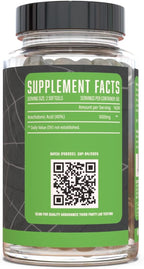 Arachidone, Ácido Araquidónico 1500 mg, 120 Cápsulas Blandas