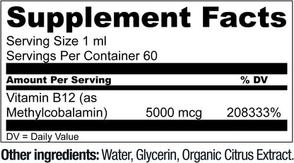 Live Conscious Vitamina B12 Sublingual – Personas mayores de 50 años: Con la edad, la producción de ácido – Image 7