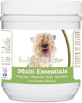 Healthy Breeds Lakeland Terrier Multi-Essentials Powder para Perros - Suplemento de Vitaminas, Minerales y Antioxidantes - 227 g