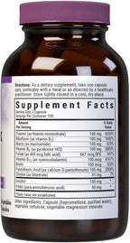 Bluebonnet Nutrition B Complex, Complejo B Completo, 100 Cápsulas