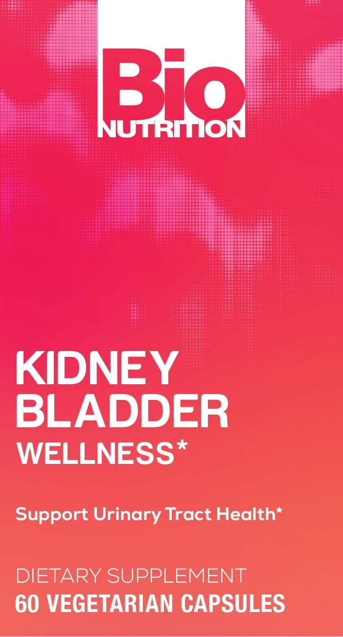 Bio Nutrition Kidney Bladder Wellness, 60 Cápsulas Vegetales