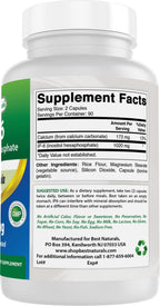 Best Naturals IP-6 510 mg 180 Cápsulas