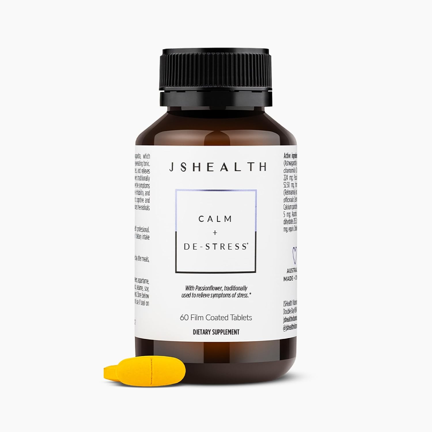 JSHealth Calm + Destress - 60 Cápsulas