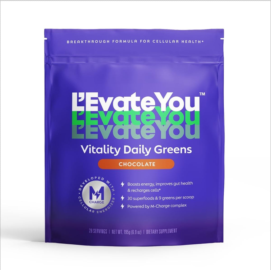 L'Evate You Vitality Daily Greens Powder - 28 porciones (Cereza Ácida)