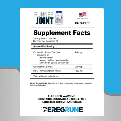 PEREGRUNE Runner Multivitamin & Joint – Vitamina A y D : la vitamina A apoya la visión y la salud ocular, ayudando – Image 3