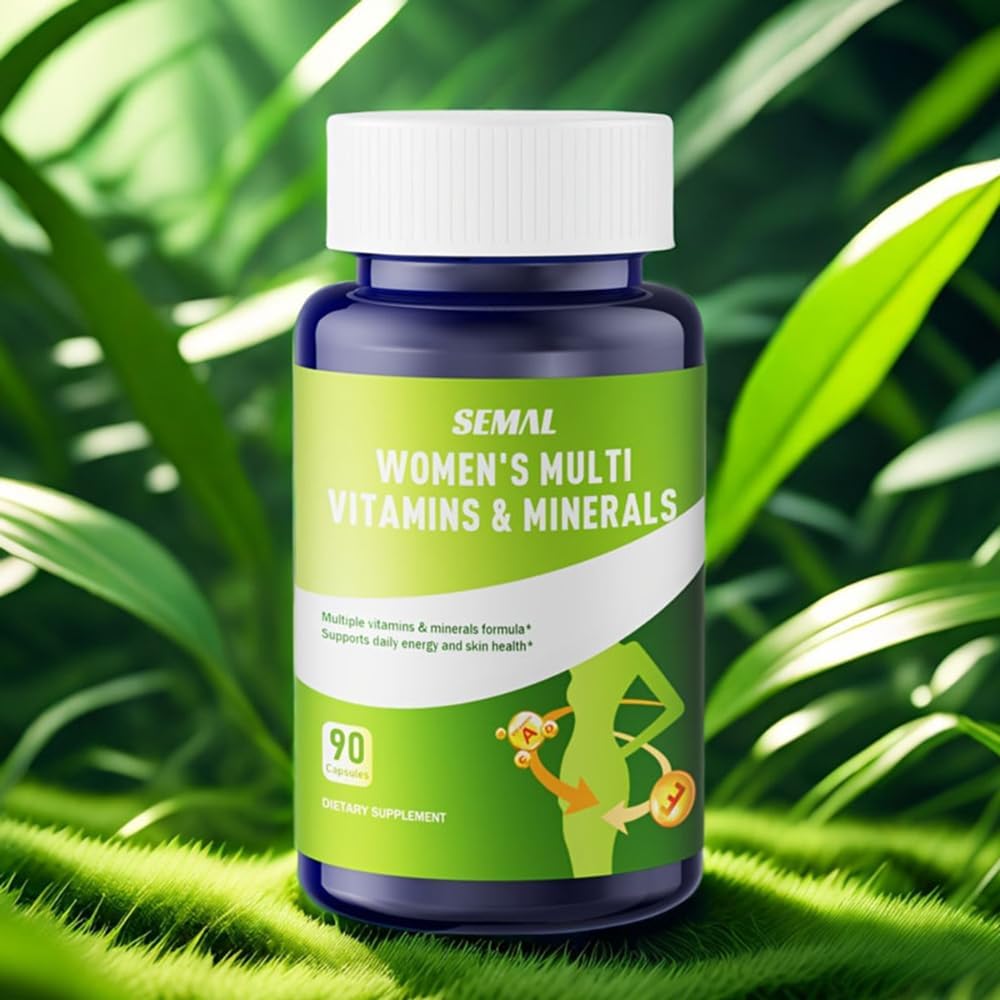 Complejo Multivitamínico y Multimineral Diario para Mujeres SEMAL (90 Cápsulas)