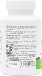 NaturesPlus PRO Berberina 750 mg - 60 Cápsulas - Apoyo al Metabolismo - Vegano, Sin Gluten
