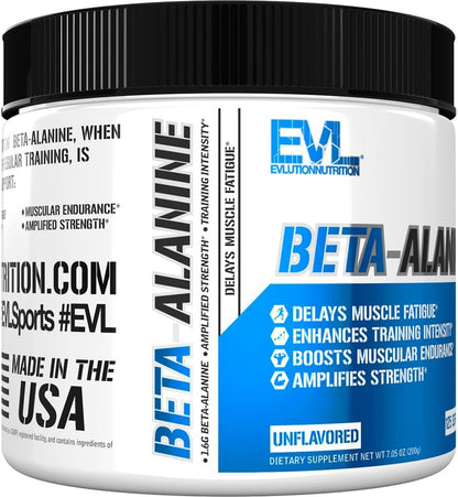 Evlution Nutrition Beta-Alanina Pura en Polvo - 125 Raciones (1.6g por Ración) Sin Sabor – Image 6