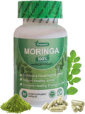 Orparst Cápsulas de Moringa 800mg, 90 Cápsulas, No-GMO y Sin Gluten