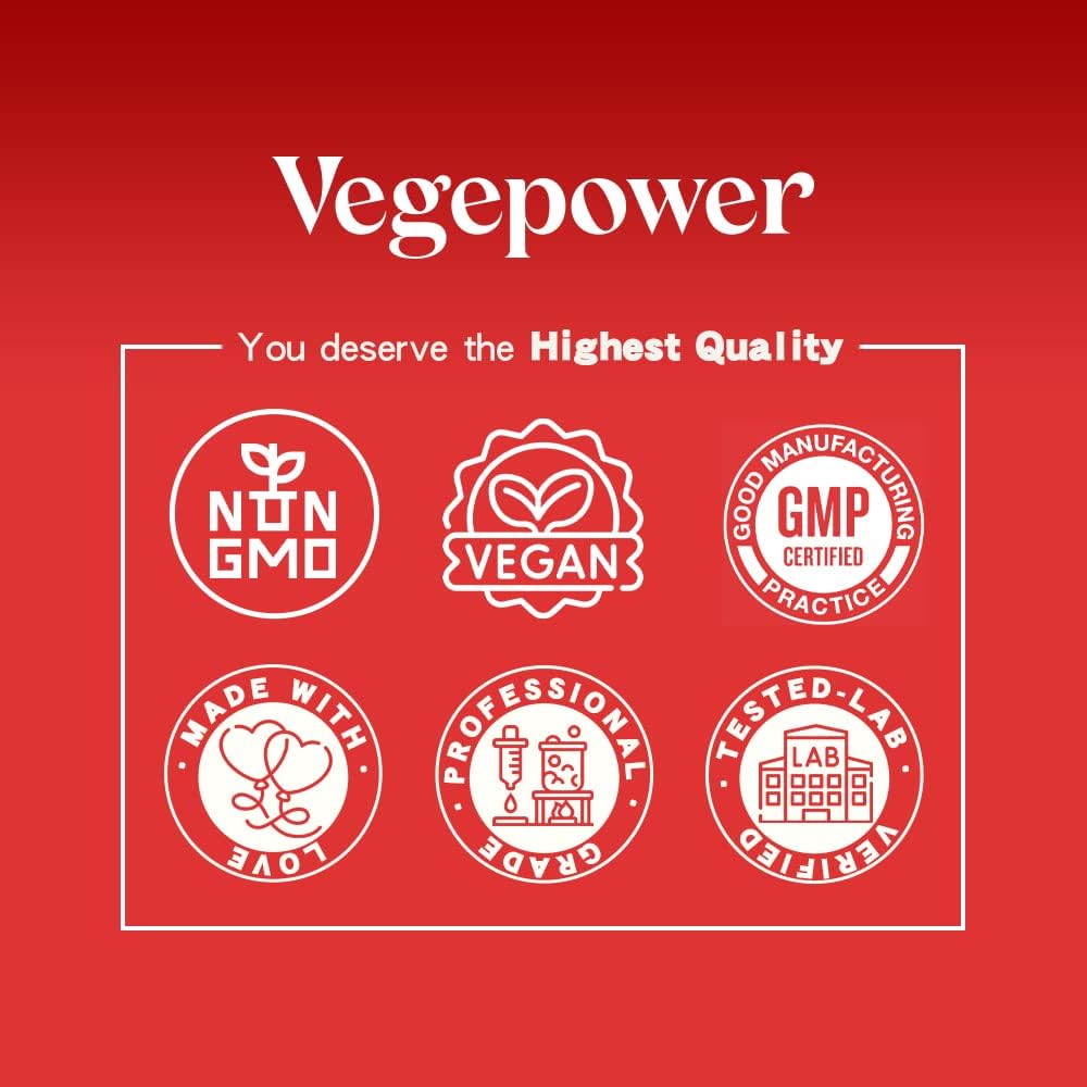 VEGEPOWER Vitamin B12 + D3 Gummies Veganas - 90 unidades - Sabor Naranja