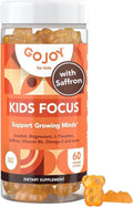 GOJOY NATURALS Kids Focus Gummies – Azafrán, Magnesio Glicinato, L-Teanina e Inositol – Apoyo a la Concentración y Calma – Vegano, Sin Azúcar, Sin OMG