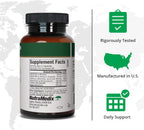 NutraMedix Methyl Complete - Cápsulas Completo para Metilación y Energía - Vitamina B2, B6, B12 y Folato - con Monohidrato de Creatina y Betaína Anhidra (120 Unidades)