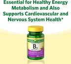 Sublingual B12 500 mcg - Spring Valley - Cherry Flavor - 200 comprimidos