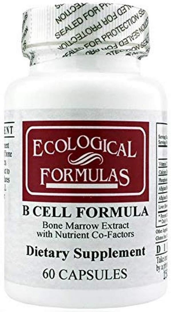 Ecological Formulas Fórmula de Células B, Blanco, 60 Cápsulas