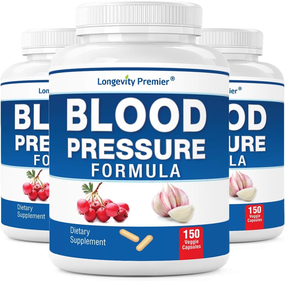 Longevity Fórmula de Presión Arterial - 450 Cápsulas
