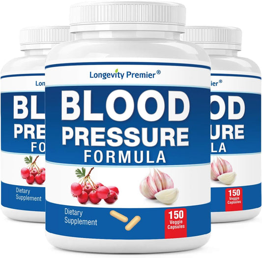 Longevity Fórmula de Presión Arterial - 450 Cápsulas