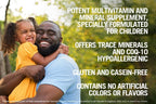 Kirkman - Multivitamínico y Mineral Infantil - 120 Cápsulas - con 5-MTHF - Hipoalergénico