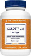 Calostro 40% IgG (240 Cápsulas) - The Vitamin Shoppe