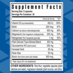 Youngevity Bone Building Formula™ - Calcio, Magnesio, Vitamina D3 y Glucosamina para la Salud Ósea (150 Cápsulas)