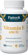 Pattern Wellness Vitamina E 400 UI – 90 Cápsulas Blandas