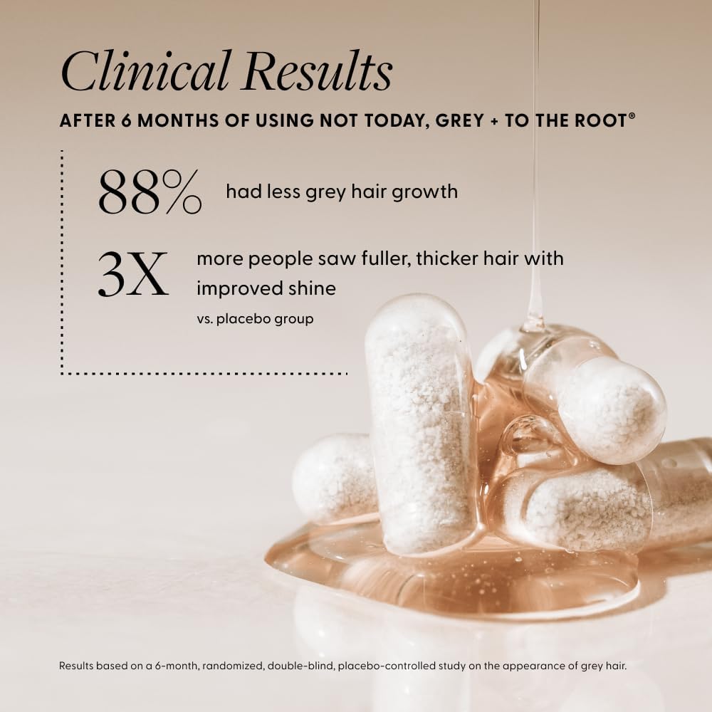 Arey Not Today, Grey Daily Hair Supplement - 1 Mes
