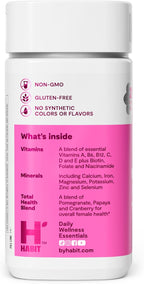 Habit Womens Multi Supplement (60 Cápsulas) - Multivitamínico para Mujeres con 23 Vitaminas y Minerales Esenciales
