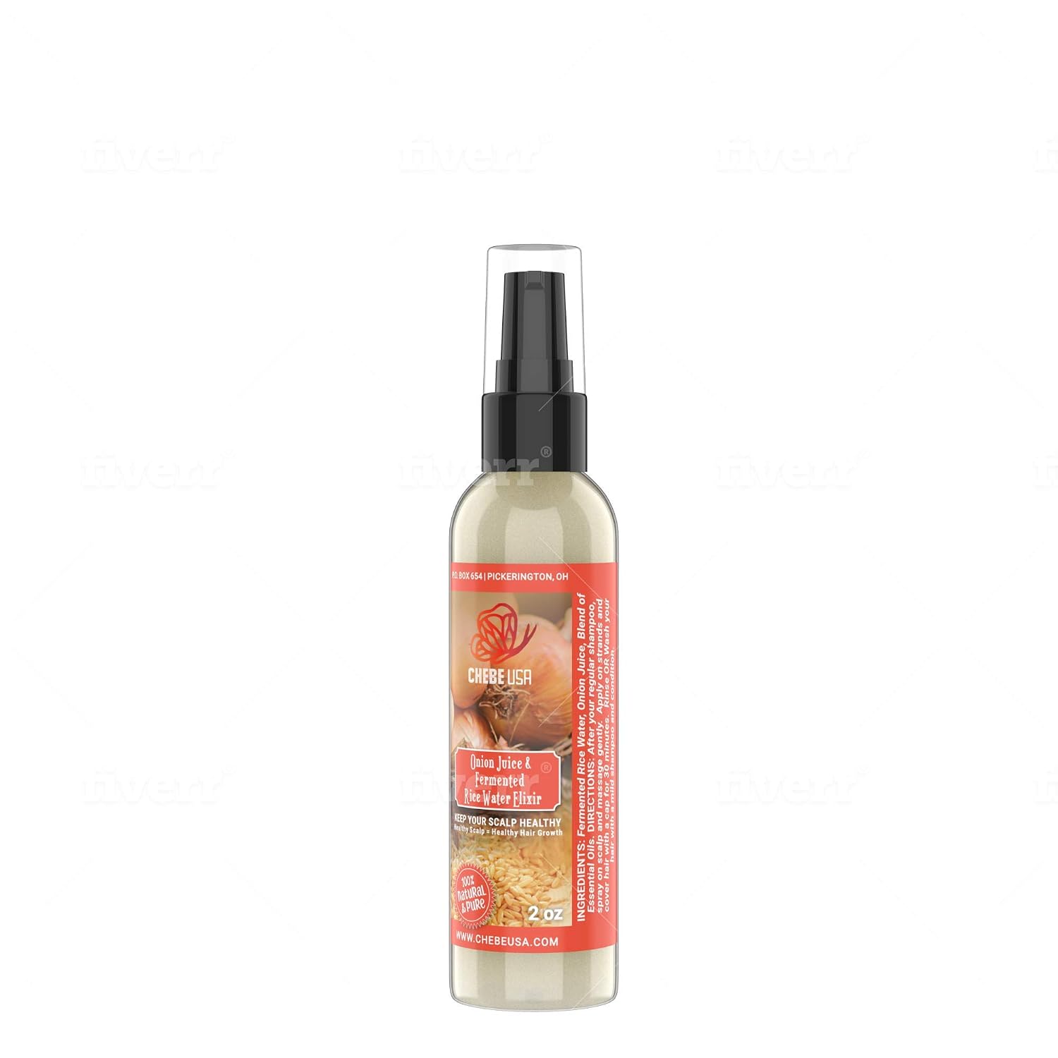 Uhuru Naturals Spray Capilar con Biotina y MSM – Tratamiento Fortalecedor para el Cuero Cabelludo 237 ml