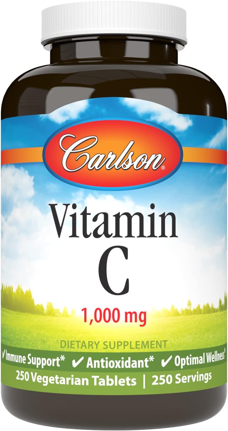 Carlson - Vitamina C 1000 mg, 250 Comprimidos