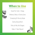 InClover Natural Dog and Cat Allergy Relief Supplement – Suplemento Herbal para Alergias
