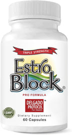 Estroblock PRO TRIPLE STRENGTH - Paquete de 3 de 180 cápsulas, DIM e Indol-3-Carbinol