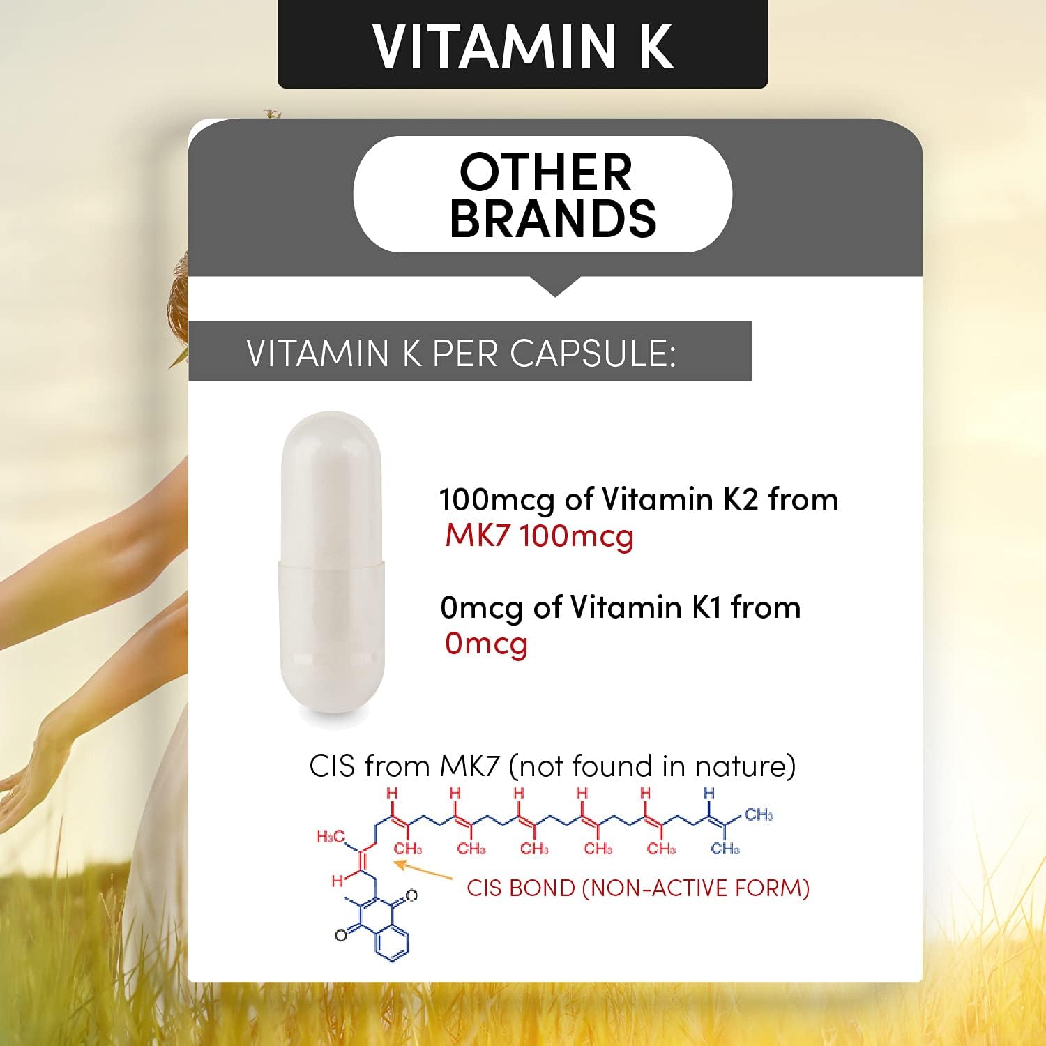 Arthur Andrew Medical KD Ultra Vitamina D3 y K2, 90 Cápsulas