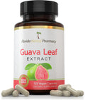 Florida Herbal Pharmacy, Extracto de Hoja de Guayaba 10:1 - 120 Cápsulas, Suministro para Dos Meses