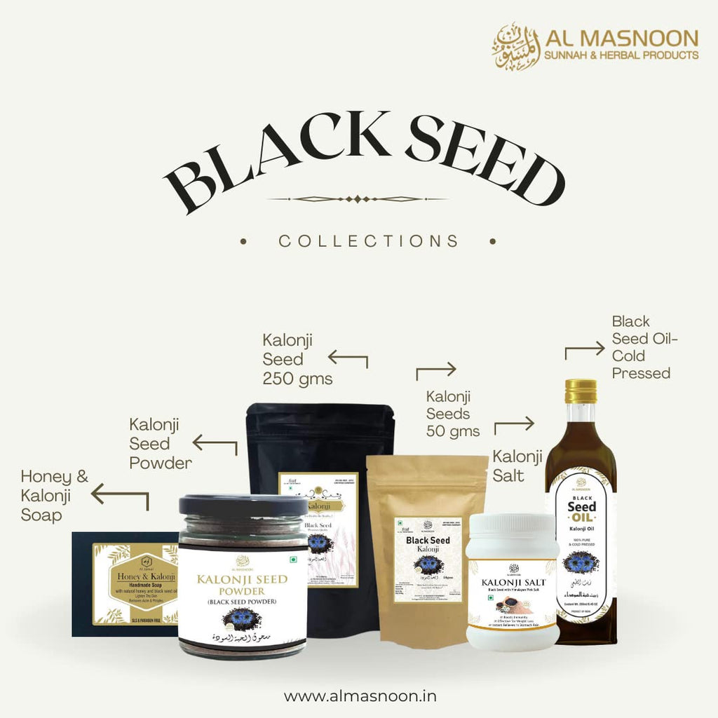 AL MASNOON Semilla Negra con Miel Pura 300g